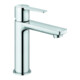 Grohe Mitigeur lavabo monocommande Lineare 1/2", S, corps lisse, garniture vidage poussoir, chrome-1
