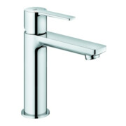 Grohe Mitigeur lavabo monocommande Lineare 1/2", S, corps lisse, garniture vidage poussoir, chrome