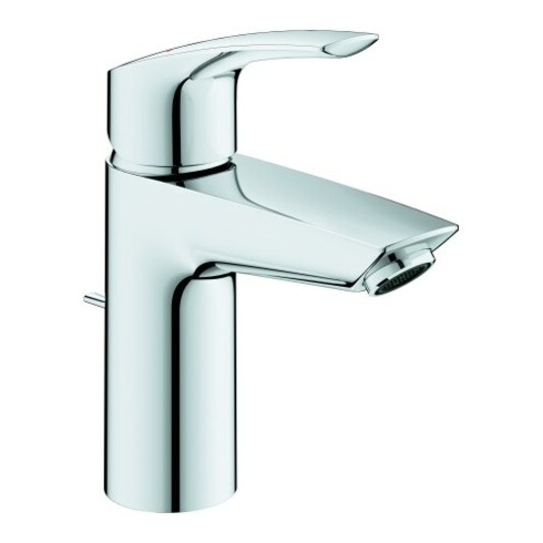 Grohe Waschtisch-Einhebelmischer Eurosmart chrom, S-Size, mit Ablaufgarnitur