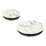 Grohe Einlagen Atrio Private Collection aus White Attica Caesarstone Material