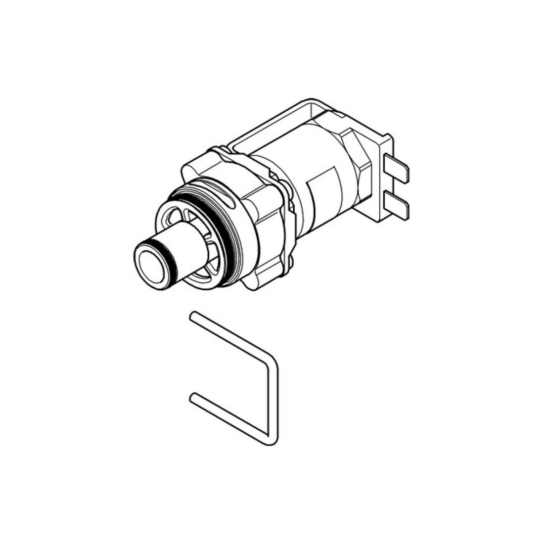 Grohe Électrovanne 42340 chrome
