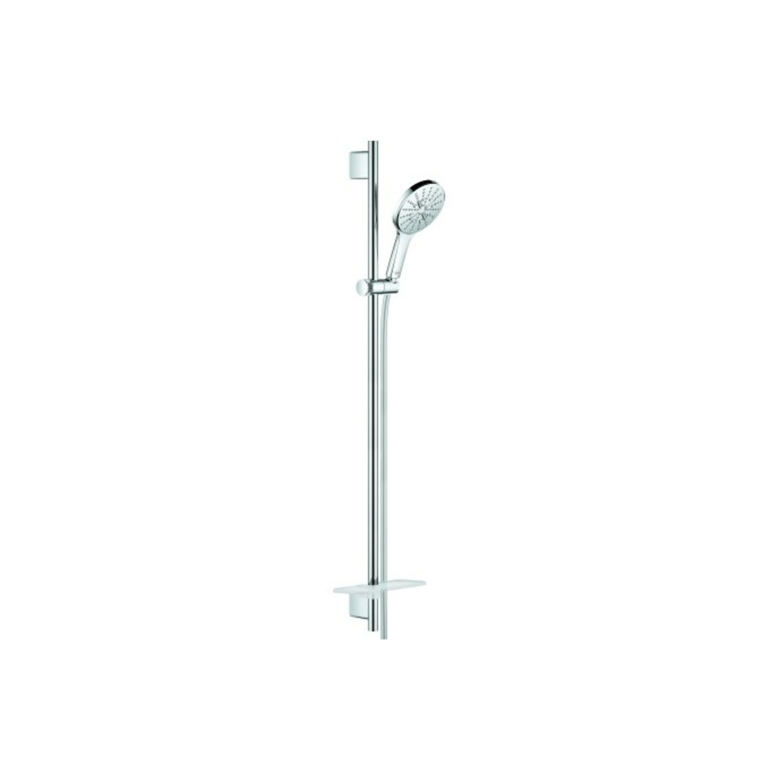 Grohe Ensemble barre de douche Rainshower SmartActive 130 chrome, barre 90 cm, 3 jets