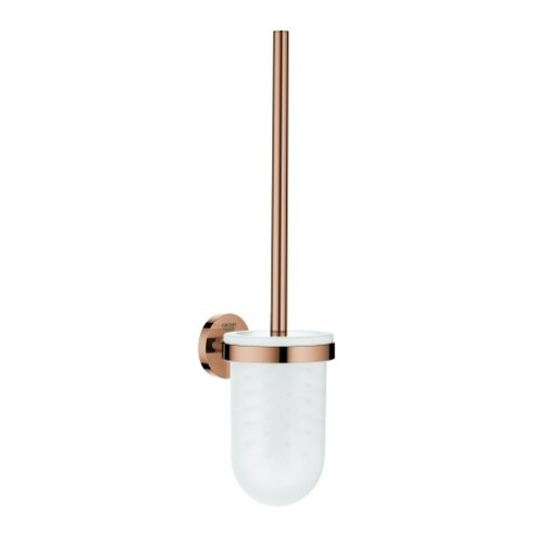 Grohe Ensemble brosse WC Essentials couleur sunset, modèle mural, fixation incluse