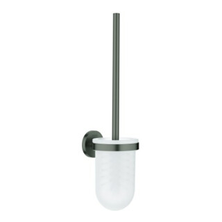 Grohe Ensemble brosse WC Essentials, fixation murale, graphite mat