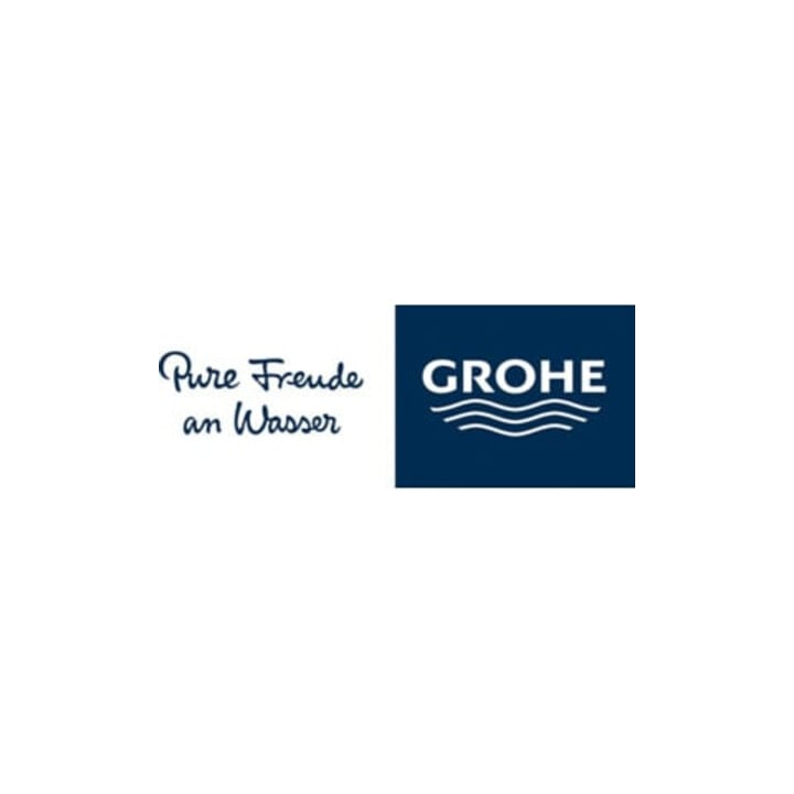 Grohe Ensemble brosse WC Essentials mural, fixation dissimulée, chrome