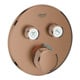 Grohe Ensemble complet Grohtherm Smartcontrol avec soleil, rond, encastré, UP-THM, 2 vannes d'arrêt-1