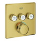 Grohe Ensemble complet Grohtherm Smartcontrol C sunr doré, angle, encastré, UP-THM, 3 vannes d'arrêt-1