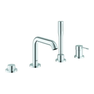 Grohe Ensemble de montage Essence chromé pour combinaison baignoire 4 trous à levier unique