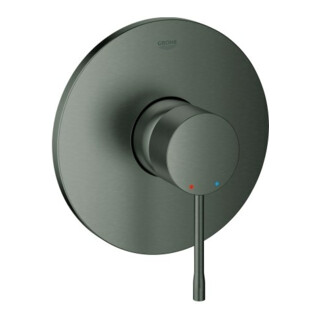 Grohe Ensemble de montage Essence Mitigeur encastré douchette, graphite dur brossé