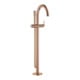 Grohe Ensemble de montage fini Atrio Mitigeur baignoire encastré, pose au sol, warm sunset-1