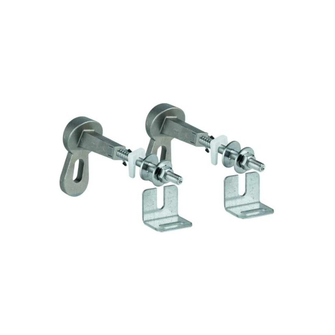 Grohe Équerres de montage Rapid SL avec équerre murale et fixation, 2 pcs, placement flexible