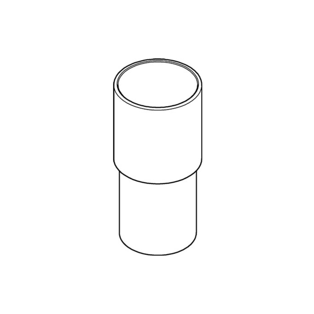 Grohe Ersatzglas 40952 für Toilettenbürstengarnitur