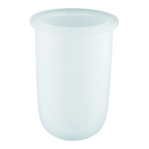 Grohe Ersatzglas Essentials satin weiß, für WC-Bürstengarnitur