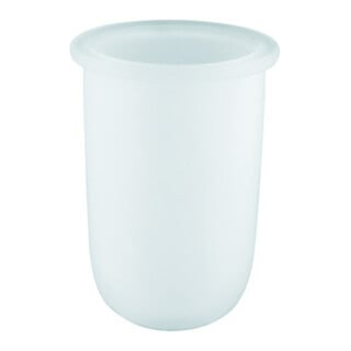 Grohe Ersatzglas Essentials satin weiß, für WC-Bürstengarnitur