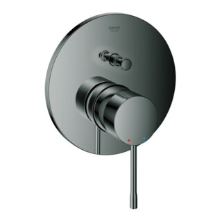 Grohe Essence Ensemble de montage prêt à poser Mitigeur baignoire encastré, graphite dur