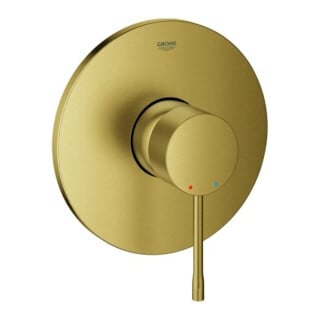Grohe Essence Kit de montage complet Mitigeur douche encastré, cool sunrise brossé