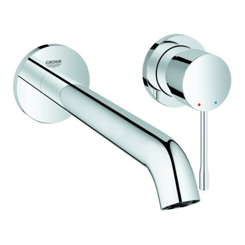 Grohe Essence Kit de montage encastré mitigeur lavabo UP-2-L, bec 23 cm, chrome