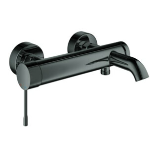 Grohe Essence Mitigeur baignoire monocommande graphite dur, montage mural