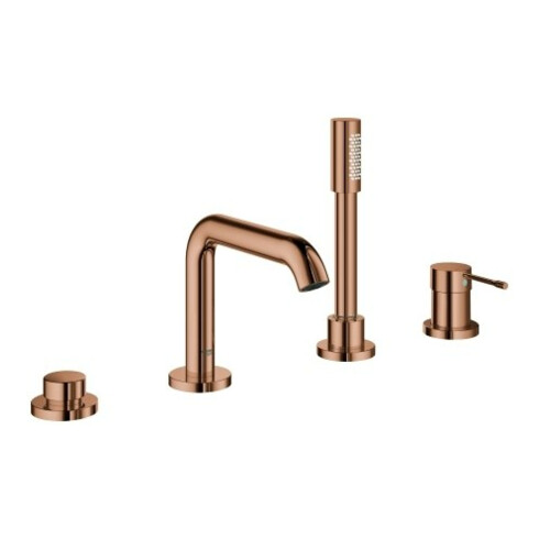 Grohe Essence Mitigeur bain 4 trous coucher de soleil chaud