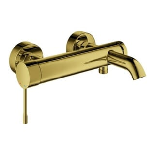 Grohe Essence Mitigeur bain monotrou 1/2", montage mural, cool sunrise