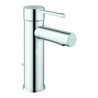 Grohe Essence Mitigeur lavabo mono-commande chrome, taille S, avec garniture de vidage