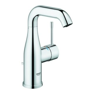 Grohe Essence Mitigeur lavabo monocommande chrome, taille M, avec garniture de vidage
