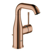 Grohe Essence Mitigeur lavabo monocommande warm sunset, taille M, avec garniture de vidage