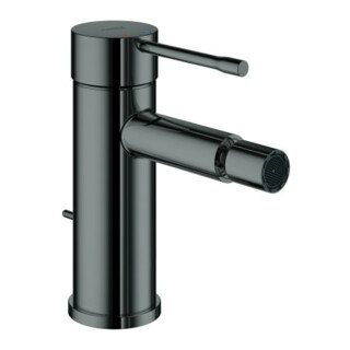 Grohe Essence Mitigeur monocommande pour bidet 1/2", avec garniture de vidage, graphite dur