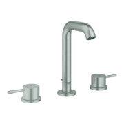 Grohe Essence Robinet lavabo 3 trous 1/2", avec garniture de vidage, supersteel