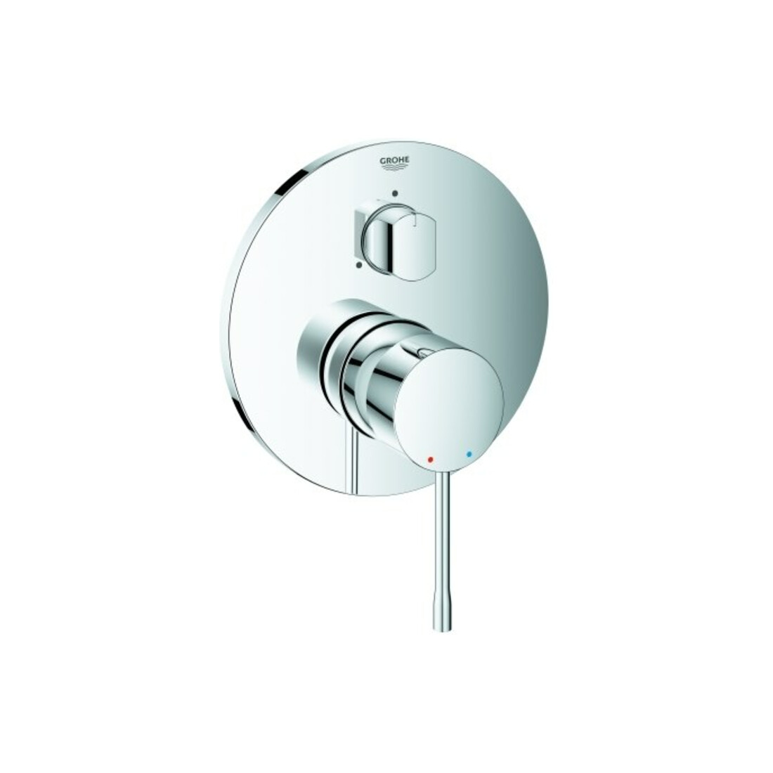 Grohe Essence Set de montage complet UP-EHM, avec commutateur 3 voies, chrome
