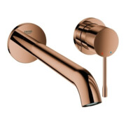 Grohe Essence Set de montage prêt à l'emploi Mitigeur lavabo encastré, bec 23 cm, blanc solaire