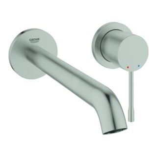 Grohe Essence Set de montage prêt à poser UP-2-L Mitigeur lavabo, bec 23 cm, chromé brillant