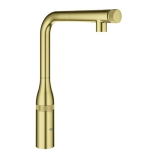 Grohe Essence SmartC C Mitigeur évier brossé soleil, douchette extractible