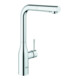 Grohe Essence SmartC Mitigeur d'évier chromé, douchette extractible double jet-1