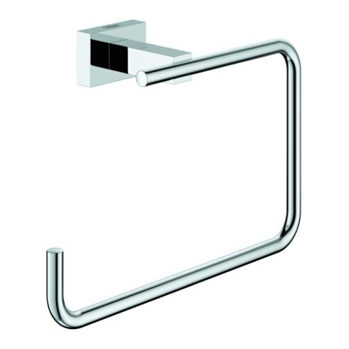 Grohe Essentials Cube Anneau à serviette fixation cachée, chrome