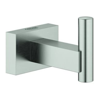 Grohe Essentials Cube Crochet porte-peignoir fixation cachée supersteel