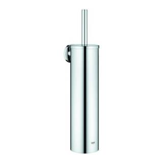Grohe Essentials Ensemble brosse WC mural, fixation cachée, chrome