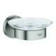 Grohe Essentials Porte-savon avec support, supersteel-1