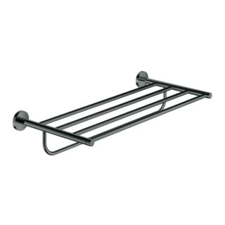Grohe Essentials Porte-serviettes multiple 55 cm, fixation dissimulée, graphite dur