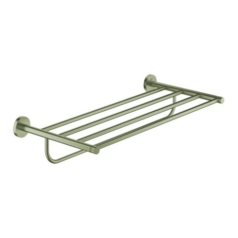 Grohe Essentials Porte-serviettes multiple 55 cm, fixation dissimulée, nickel brossé