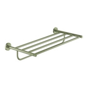 Grohe Essentials Porte-serviettes multiple 55 cm, fixation dissimulée, nickel brossé