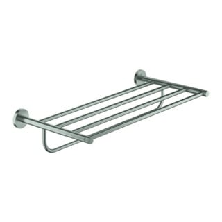 Grohe Essentials Porte-serviettes multiple 55 cm, fixation dissimulée, supersteel