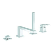 Grohe Eurocube combinaison baignoire 4 trous chrome