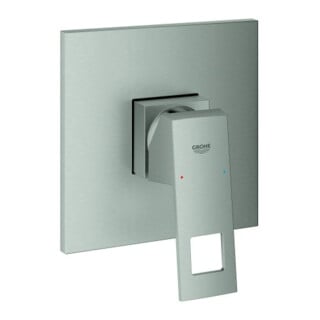 Grohe Eurocube Joy kit de montage complet supersteel, mitigeur douche encastré