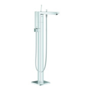 Grohe Eurocube Joy Set de montage prêt Mitigeur bain encastré 1/2", sol, chrome