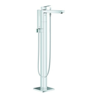 Grohe Eurocube Kit de montage complet UP-WA.-EHM, bec 29,8 cm, fixation au sol, chromé