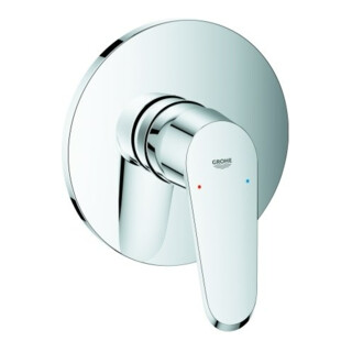 Grohe Eurodisc Cosmopolitan set complet chrome, robinet de douche encastré