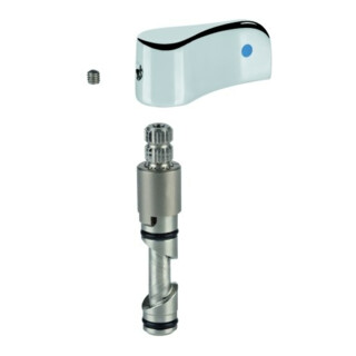 Grohe Europlus E tige de mélange et levier 42254 chrome
