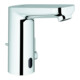 Grohe Eurosmart CE Robinet lave-mains infrarouge chrome, à piles, mitigeur et garniture de vidage-1