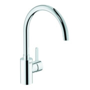 Grohe Eurosmart Cosmopolitan Mitigeur évier monocommande chrome, basse pression, bec pivotant en C